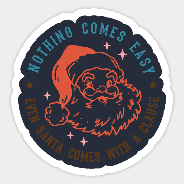 Santa Christmas Sticker by AdultSh*t